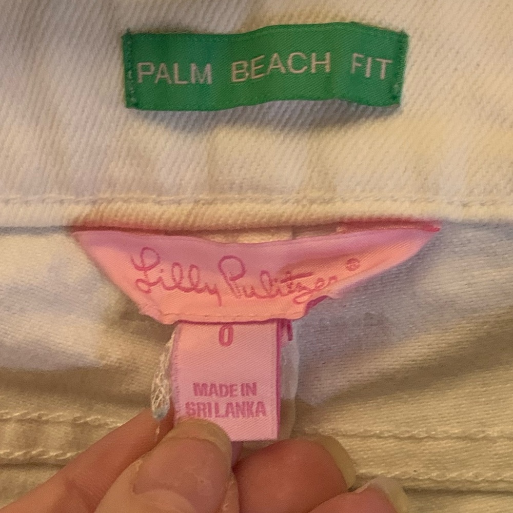 LILY PULITZER PALM BEACH FIT JEANS